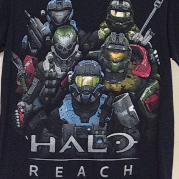 Halo Reach t-shirt video game gaming vintage retro - Picture 1 of 1